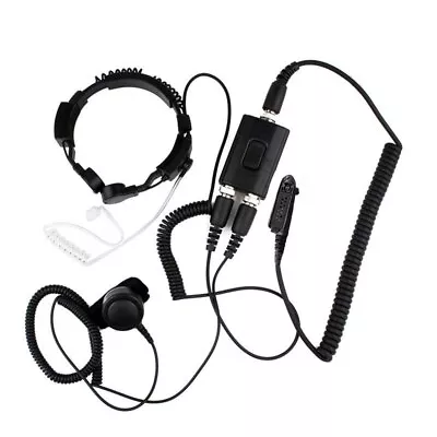 Tactical Military Headset For Motorola Gp328 Gp340 Gp360 Gp380 Gp640 Gp680 Radio • $53.49