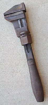 Vintage BEMIS & CALL Co 12  Chicago & North Western RR  Adjustable Monkey Wrench • $34