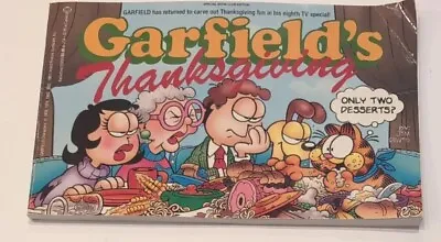 Garfield Thanksgiving Jim Davis Paperback  Softback DAMAGE • $5