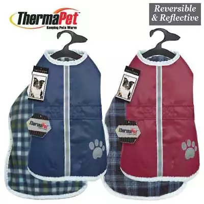 Zack & Zoey ThermaPet NorEaster Coats For Dogs - Waterproof Warm Jacket Winter • $29.99