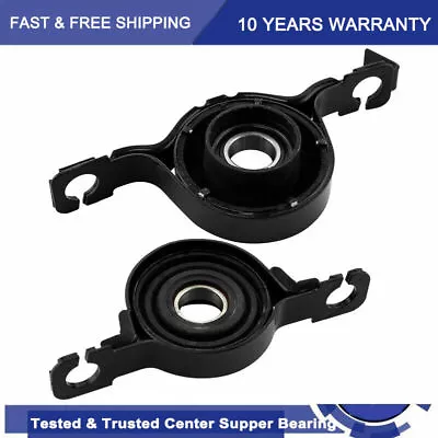Pair (2) Front & Rear Driveshaft Center Support W/Bearing For 2007- 14 Ford Edge • $39.76