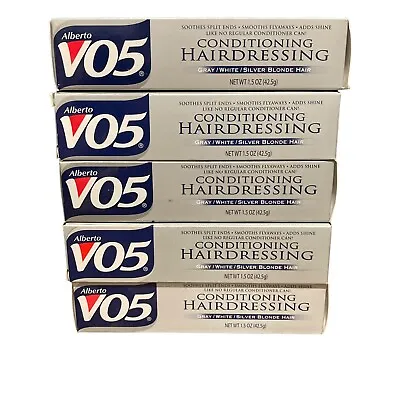 VO5 Conditioning Hair Dressing Cream - 1.5oz Gray White Silver Blonde 5 Pack • $40.96