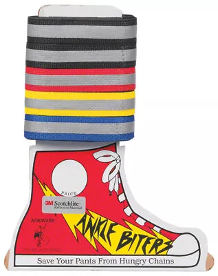 NEW Aardvark Ankle Biters Reflective Legbands Assorted Colors Cd/25 • $71.44