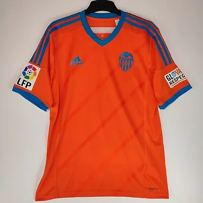 Valencia 2014 - 2016 Adidas Away Football Shirt | Men's Medium • £25
