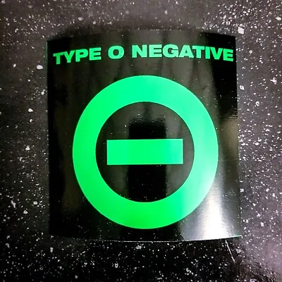 Type O Negative 4 X 4  Waterproof Vinyl Sticker Decal [💪 HQ Durability!] Metal • $2.95