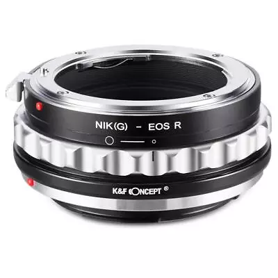 KF Concept Nikon G Lenses To Canon EOS R Lens Mount Adapter #KF06.376 • $48.30