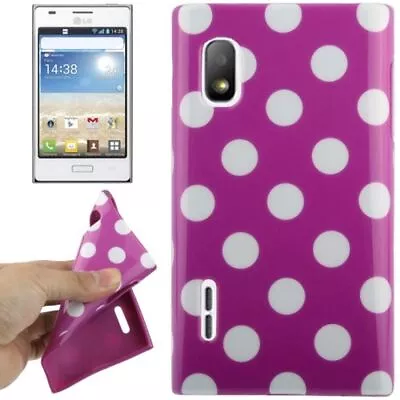 Cell Phone Cover Bumper Dots Protection Case Design For Lg Optimus L5/E610 *New • £13.06