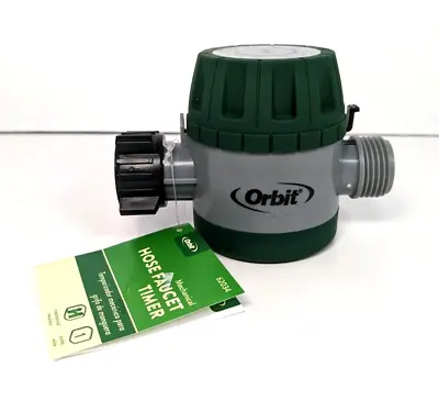 Orbit 62034 Mechanical Hose Faucet Timer 2 Hour Sprinkler Water Garden New • $14.89