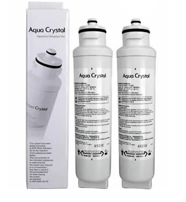 2x Fridge Water Filter For Daewoo Aqua Crystal DW2042FR-09 Baumatic Titan 4 • £38.90