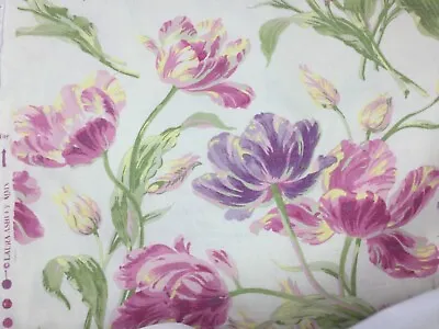 4 Metres Of Laura Ashley Gosford Cyclamen Fabric Material • £139.96