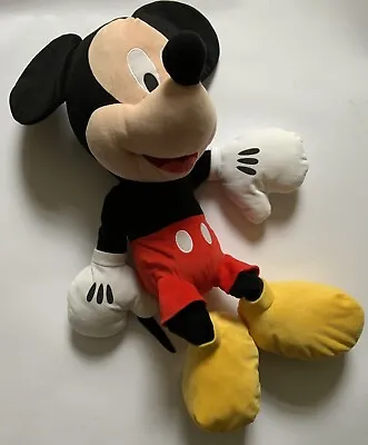 Disney Mickey Mouse Large Teddy Asda 26 Inches • £5.99