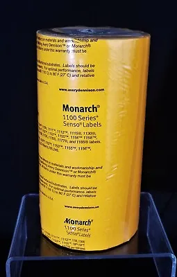 8 Rolls Sealed Orange MONARCH 1100 Series Senso Labels For Monarch Pricing Gun • $24.44