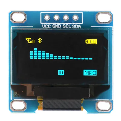 0.96  128x64 IIC I2C OLED Display Module For Arduino White / Blue / Yellow &Blue • $7.50