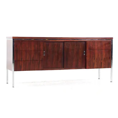 Knoll Style Mid Century Rosewood Credenza • $3947