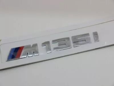 M135i Auto Emblem Dekoration LKW Car Sticker Badge Abzeichen Chrom • $34.35