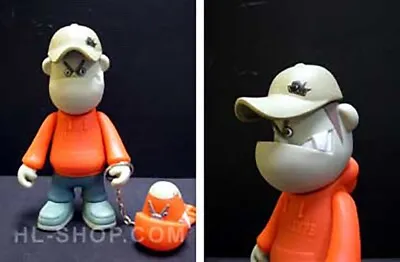 Michael Lau Crazysmiles Crazychildren Pldg Lamdog Figure Orange Version • $99.99