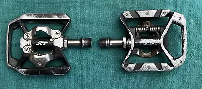 Shimano Deore XT PD-T8000 Two-Way Speed Pedals Touring • $34.99