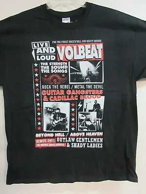Volbeat Official Merch Discography Concert Music Shirt 2xl / Xxl • $15.99