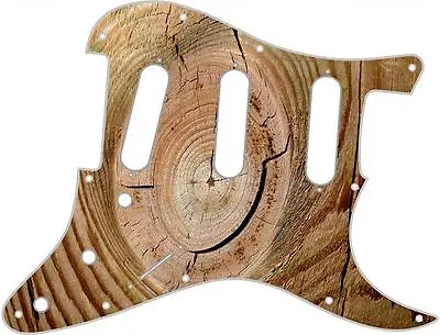 Stratocaster Pickguard Custom Fender SSS 11 Hole Guitar Pick Guard Wood Split 1 • $47.47