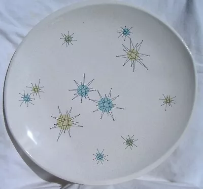 Franciscan Atomic Starburst 13  Round Chop Plate • $20