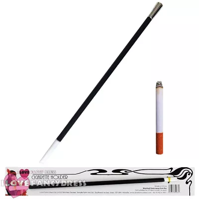 Cigarette Holder And Fake Cigarette 1920's Flapper Fancy Dress Costume Accessory • £5.99