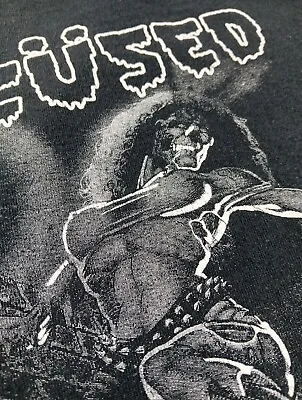 Vintage THE ACCUSED Return Of Martha Thrash Metal Concert T-Shirt Speed Punk DRI • $106.66