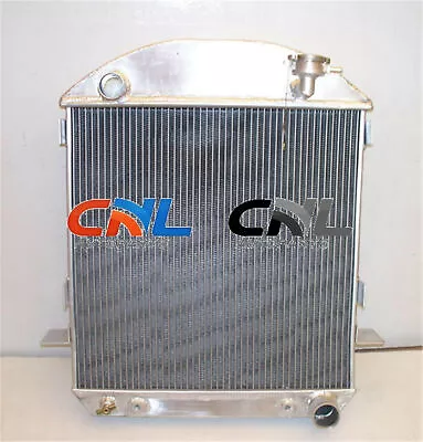 3Row Aluminum Radiator For Ford Model-T Chev Bucket GRILL SHELLS 1924-27 HOTROD • $147