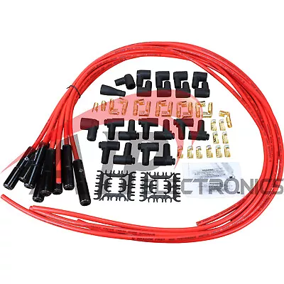 Dragon Fire 8.5mm SPORT CERAMIC Spark Plug Wire Set 180 Female Socket Male HEI • $139.95