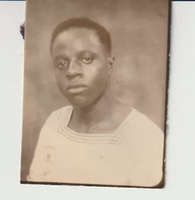 Vintage Photo Booth - Handsome Young African-american Man • $19.95