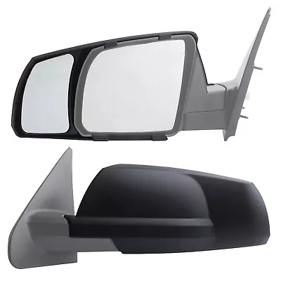 Snap & Zap Clip-on Custom Fit Towing Mirror 07-14 Toyota Tundra/08-14 Sequoia • $64.28