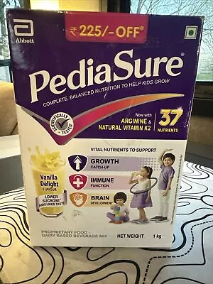 PediaSure Vanilla Delight Flavor Nutrition Drink  (1kg Vanilla) • $26.99