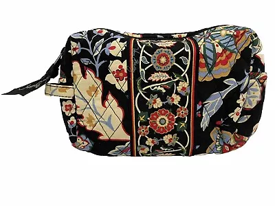 Vera Bradley Versailles Make Up Cosmetic Bag 8.5”x6.5” Plastic Lined Zipper • $8