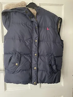 Ladies Jack Wills Body Warmer Size 14 Navy • £10