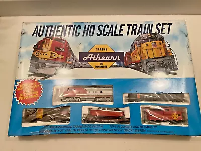 HO Scale Athearn SANTA FE FREIGHT Train Set Vintage 1001 In Box Locomotive • $349.99