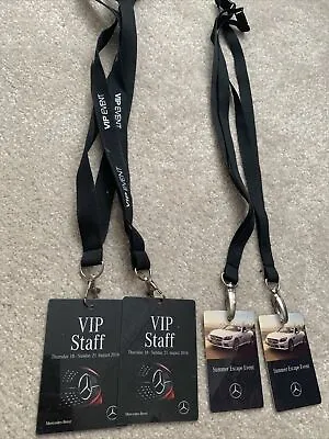 MERCEDES-BENZ VIP EVENT GUEST & Event  LANYARD KEYFOB STRAP Cute Collectible • $16.41