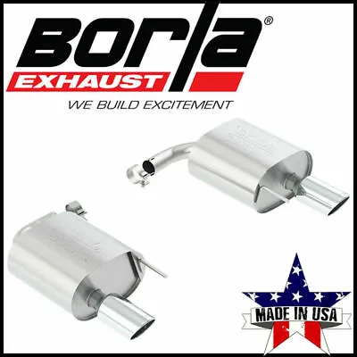 Borla ATAK 2.25  Axle-Back Exhaust System Fits 2015-2024 Ford Mustang Coupe 2.3L • $711.99