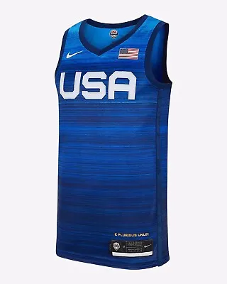 £49.95 • Buy Nike Dri-Fit Official Team USA Jersey Vest ~ CQ0081 451 ~ Size XXL