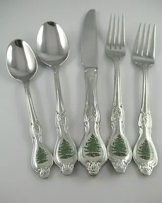 Spode Christmas Tree Stainless Steel Flatware By Wallace Your Choice Of Pieces • $29