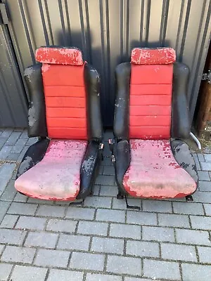 Scheel Mann ASS Sportsitze Seats BMW E28 E12 Alpina Porsche W123 W124 AMG • $1999