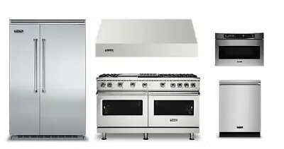 Viking Professional Package With 60  Gas Range And 48  Built In Refrigerator • $37846