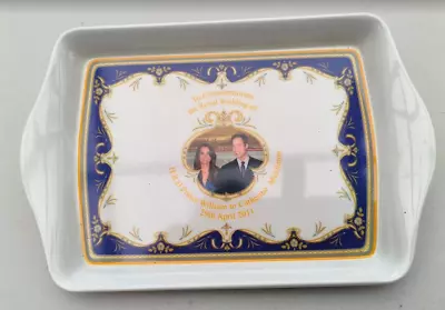 Prince William & Kate Middleton Small Tray To Commemorate The Royal Wedding • £9.99