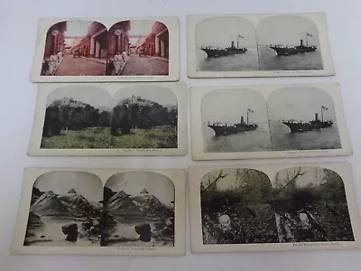 Vintage Stereoview Cards Cuba Mexico Peru South America Lot Of 6 • $33.25