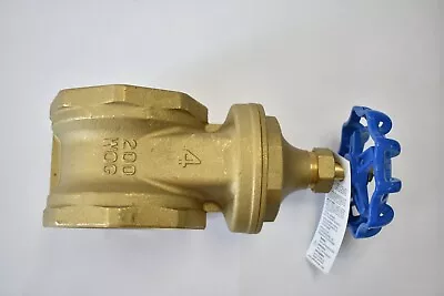 Proflo Non Rising Stem Gate Valve 4  Brass Threaded PFT300P Above Ground • $209.99