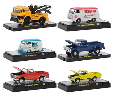  M2 Machines R68 1:64 Chevy Cheyenne 10 Ford Datsun Mack & VW Choose & Pick!! • $11.99