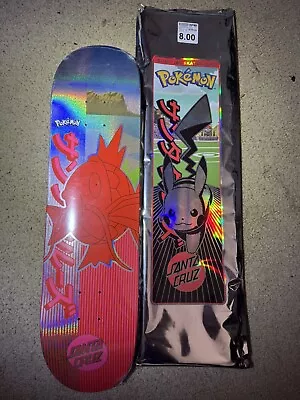 Santa Cruz X Pokemon Blind Bag Magikarp Skateboard Deck Limited Edition • $150