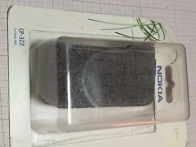$10 • Buy Original Genuine Nokia CP-322 For Nokia N86 Carrying Case Light Grey New Blister