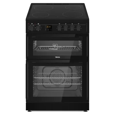 Altimo CEDC602B 600mm Cooker Double Oven Cooker With Ceramic Hob [ID2110190426] • £314.90