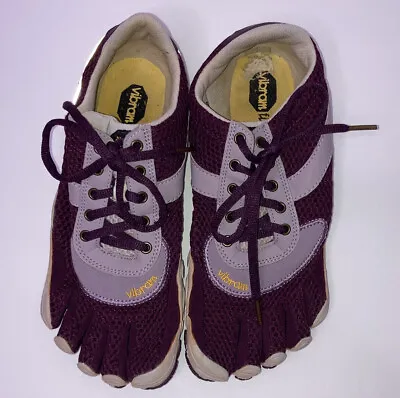 Vibram Five Fingers Speed Running Women W3335 Size 38 Trainer Barefoot Purple • $82.67