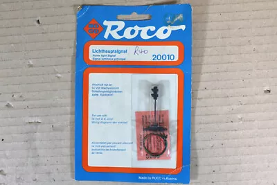 ROCO 20010 N GAUGE HOME COLOUR LIGHT SIGNAL MINT BOXED Oa • £18.50