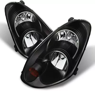 Fits [HID Model] 2005-2006 G35 Sedan G35X Headlights Black Headlamps Left+Right • $474